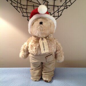 Vintage 1981 Santa Christmas Paddington Bear Plush 13"